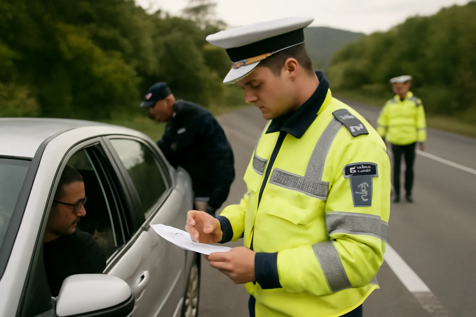 Acțiune rutieră de tip „releu” pe DN 6, în Caraș-Severin: peste 70 de sancțiuni aplicate de polițiștii rutieri din Reșița