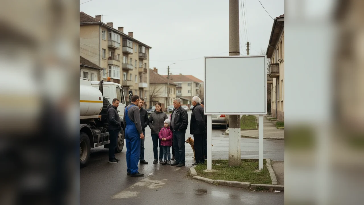Alimentarea cu Apă Întreruptă în Reșița: O Avarie Involuntară Afectează Mai Multe Zone