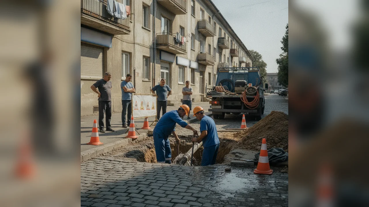 Avarie apă Reșița: Colonia Oltului fără apă azi