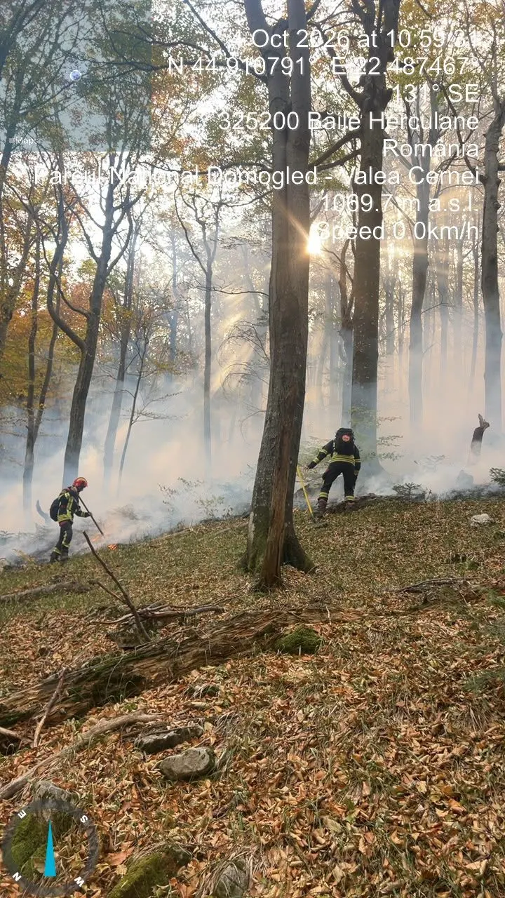 Băile Herculane–Domogled: 205 aruncări Black Hawk în weekend; azi, peste 130 de forțe
