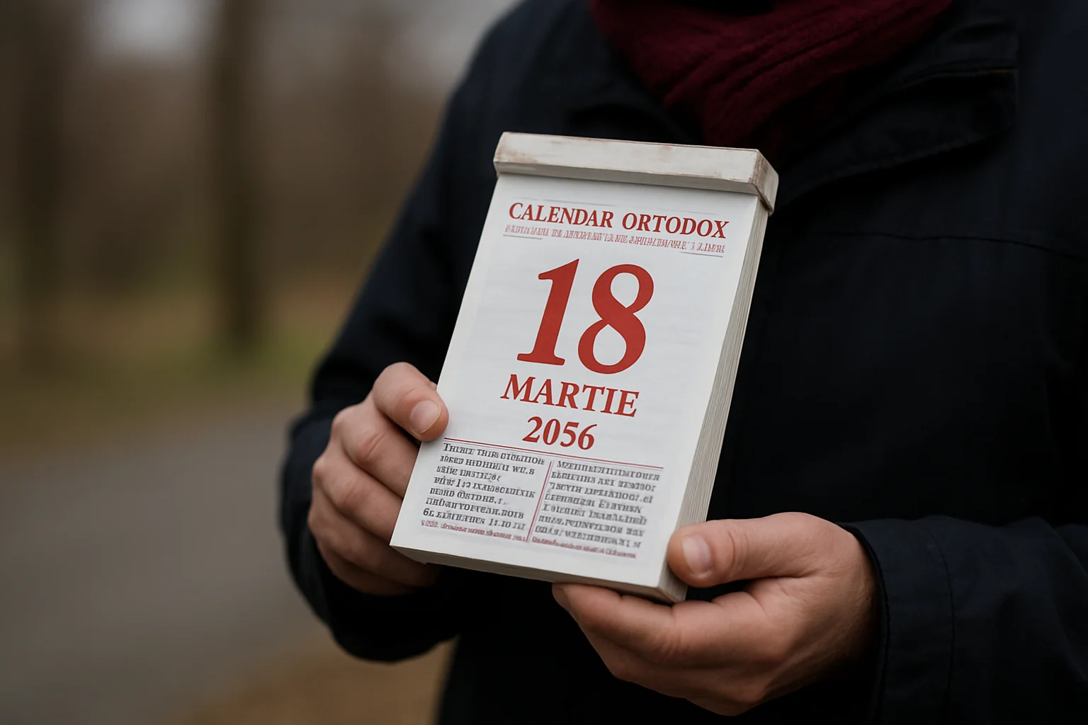 Calendar ortodox – 2026-03-18