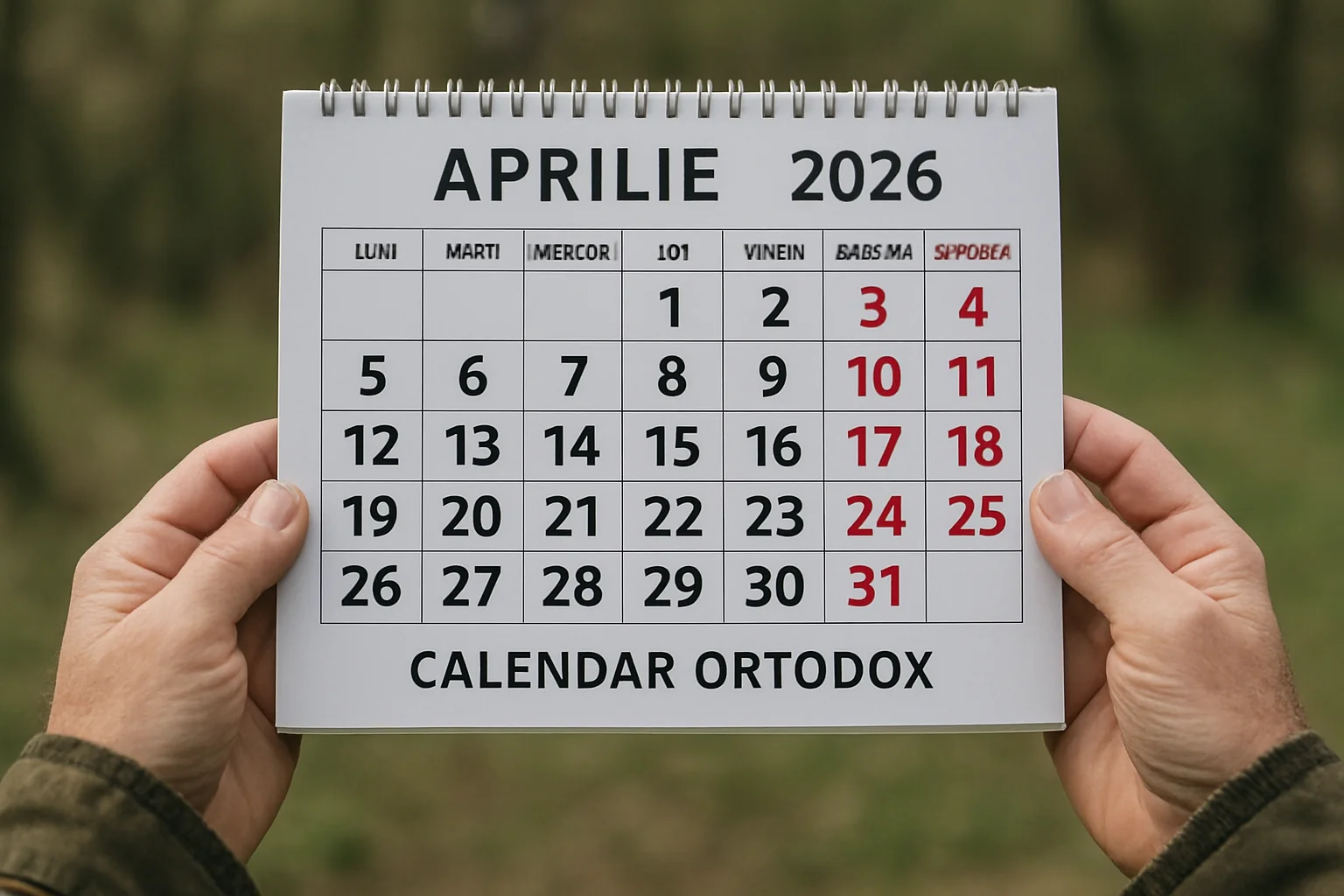 Calendar ortodox – 2026-04-11