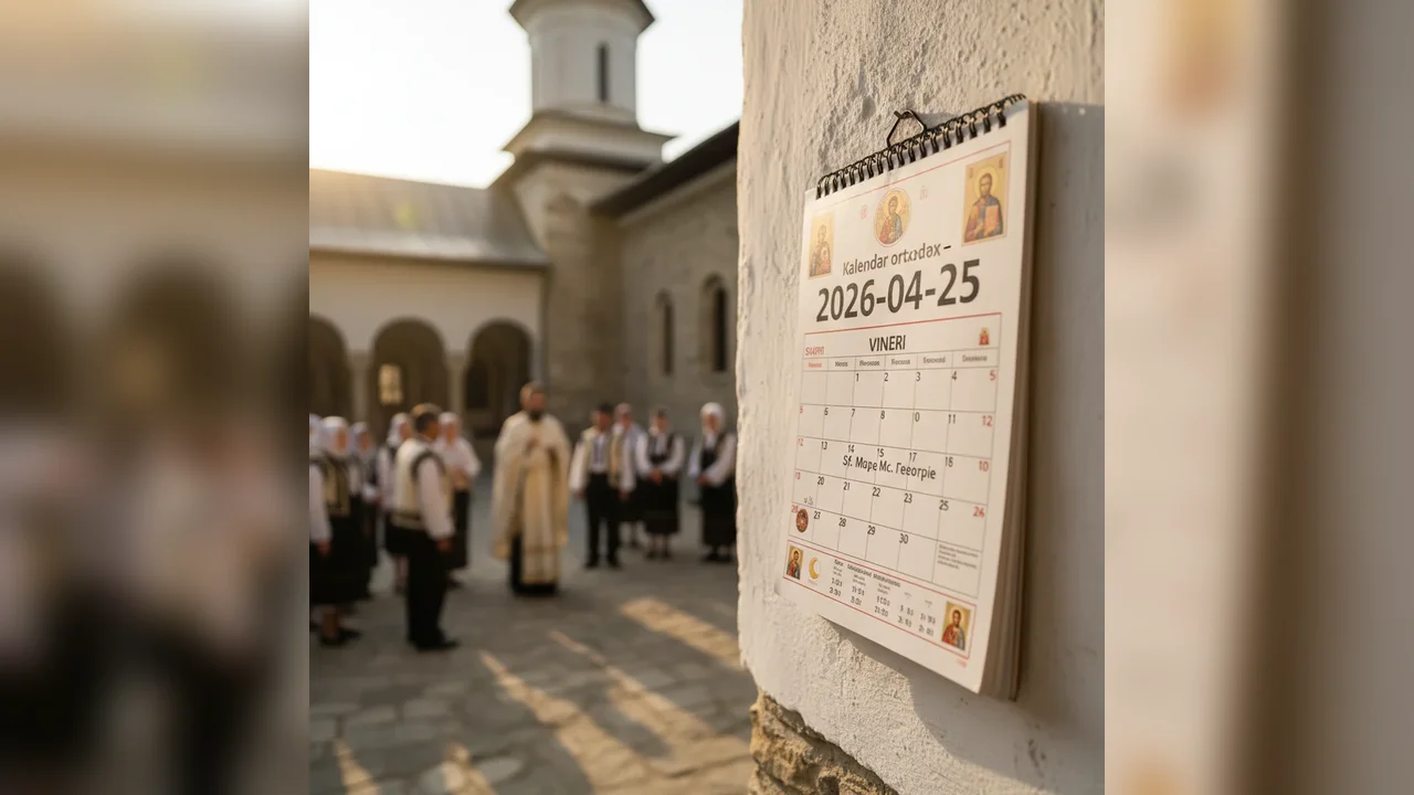 Calendar ortodox – 2026-04-25