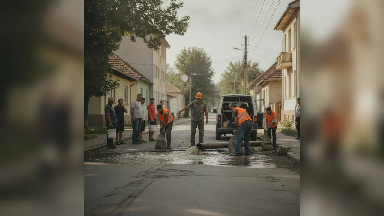 Cartierul Brădet, fără apă pe 14 iulie 2026