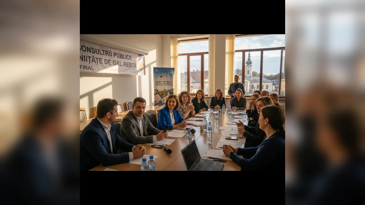 Consultările Publice Organizației GAL Reșița S-au Încheiat Oficial