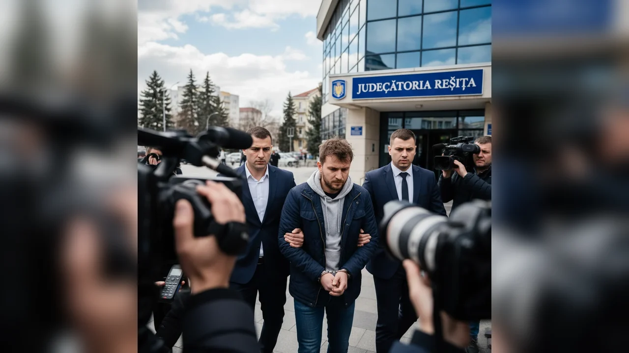 Control judiciar pentru un inculpat reținut în urma unui incident la o școală din Reșița
