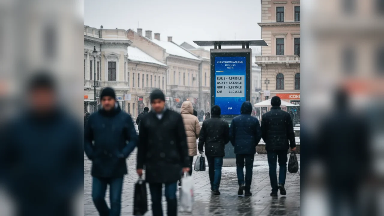 Curs valutar azi (BNR) – 2025-12-25 în Reșița
