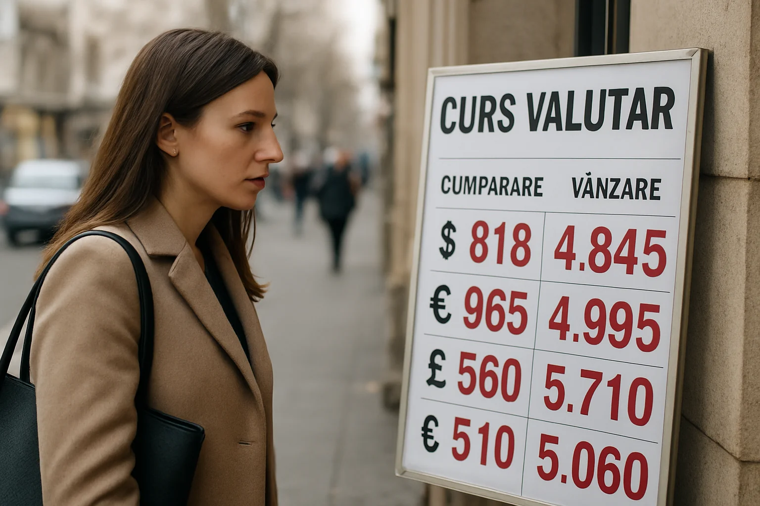 Curs valutar azi (BNR) – 2026-03-19