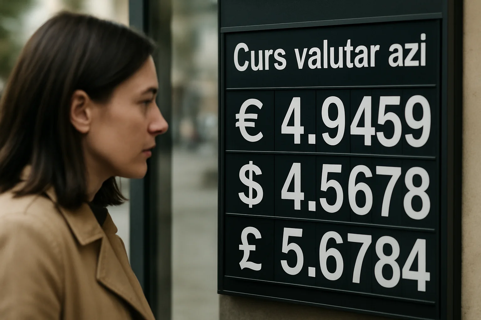 Curs valutar azi (BNR) – 2026-04-06