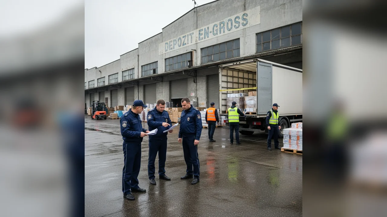 Depozit din Oravița, verificat și sancționat în urma unor controale ale poliției. Caz monitorizat de autorități la Reșița