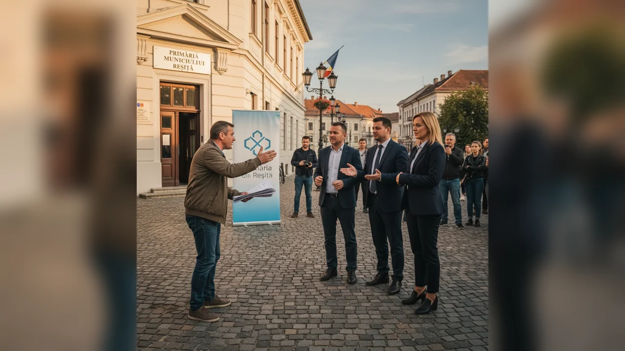 Dispută deschisă la Reșița între un contribuabil și Primăria municipiului