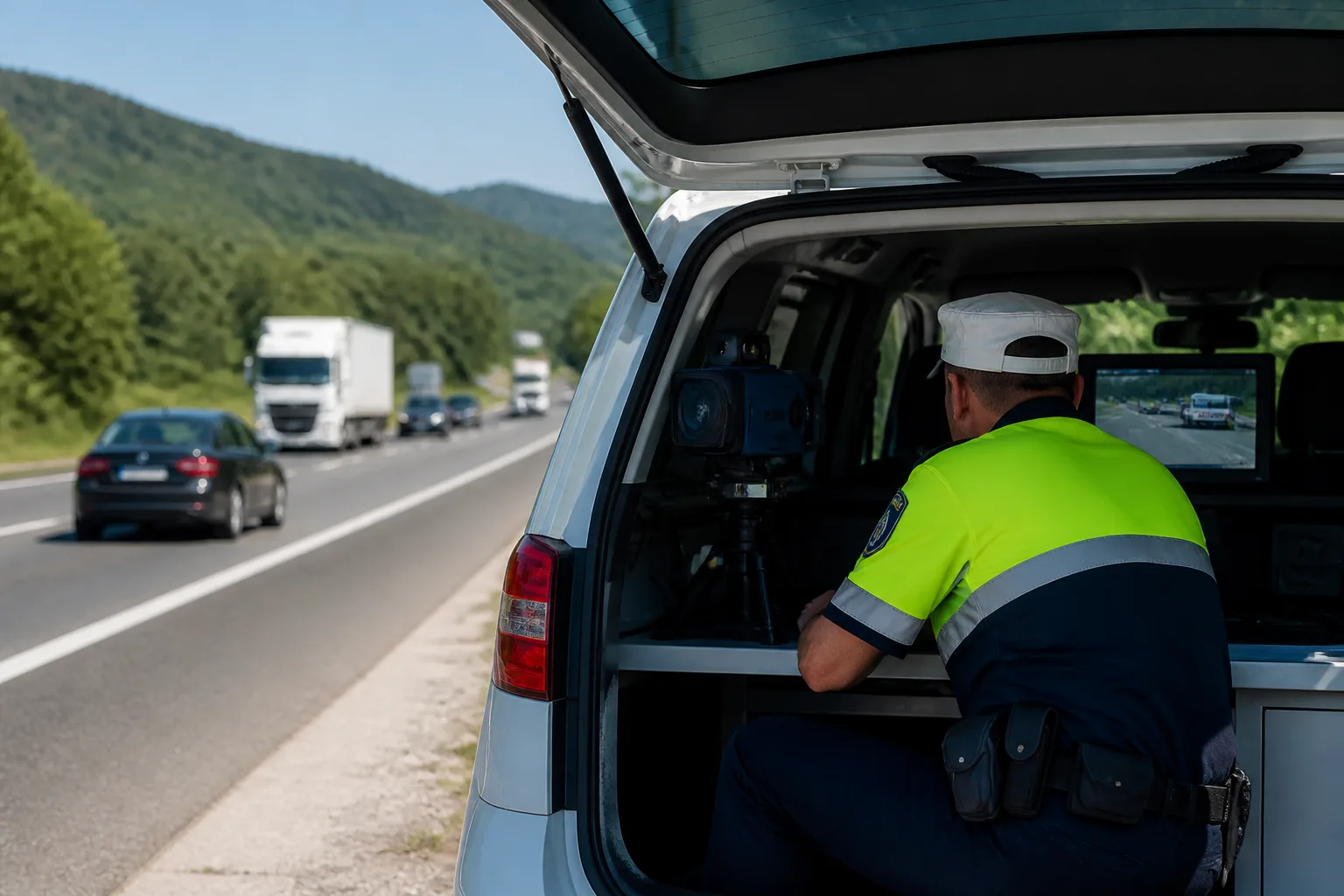 DN 6: acțiune „releu”, peste 40 de sancțiuni