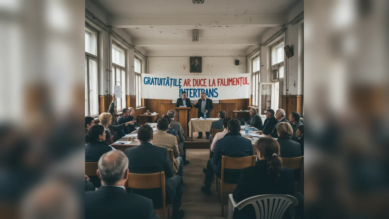 Gratuitățile amenință falimentul companiei locale InterTrans