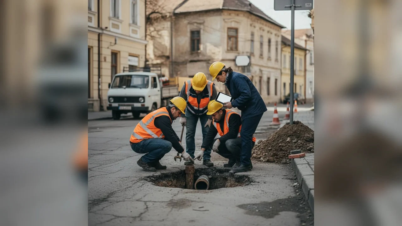Întrerupere de apă în Oravița: Avarie pe strada Avram Iancu afectează consumatorii