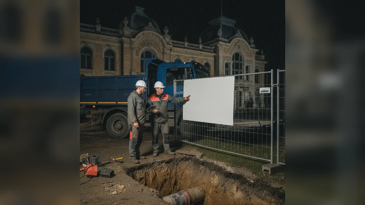 Întrerupere de apă în Reșița: Avarie pe străzile Unirii, Spitalului și Revoluției din Decembrie