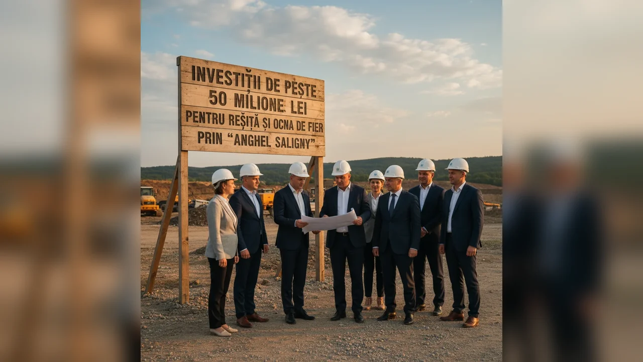 Investiții de peste 50 milioane lei pentru infrastructura din Reșița și Ocna de Fier, prin programul „Anghel Saligny”