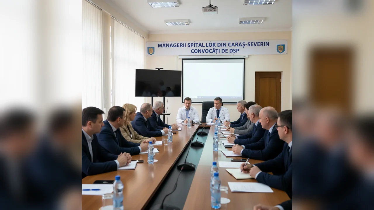 Managerii spitalelor din Caraș-Severin, chemați la discuții de DSP la Reșița privind conduita personalului medical