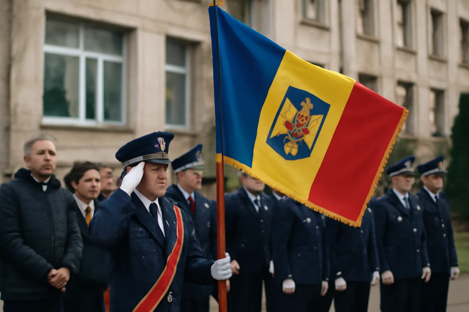 Moment festiv la Reșița: IPJ Caraș-Severin a marcat 167 de ani de la Unirea Principatelor