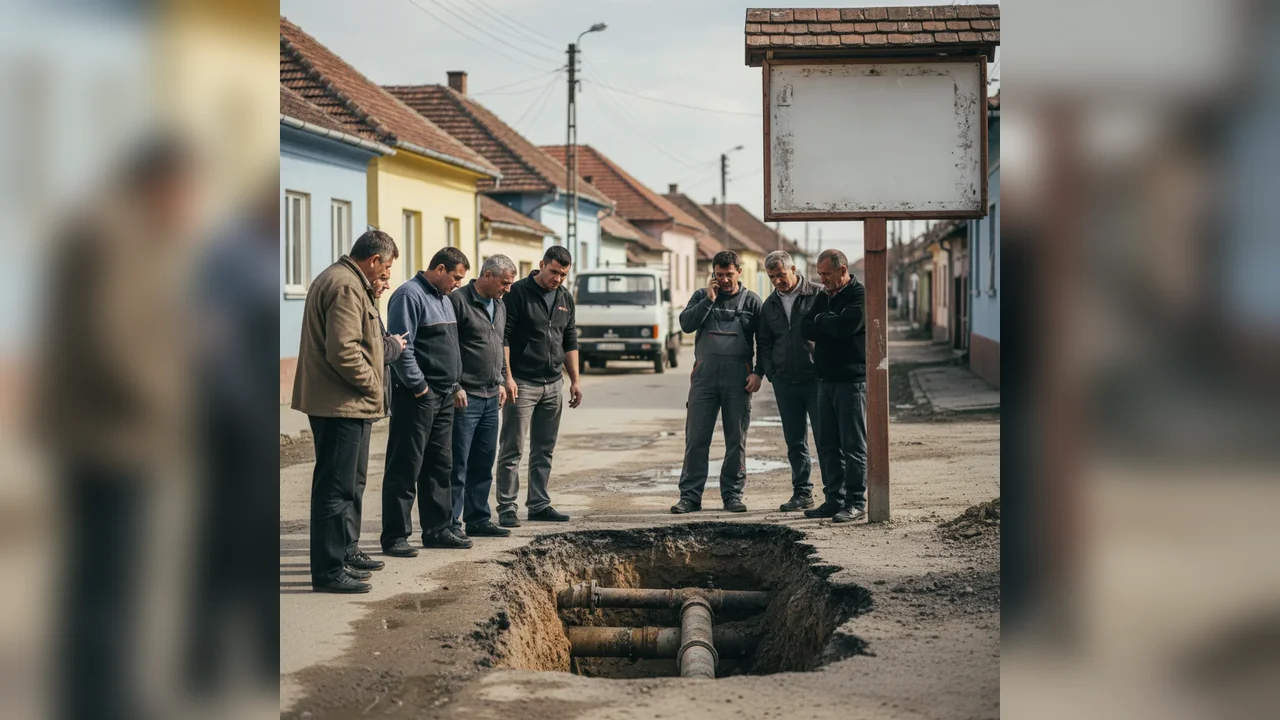 Oprire apă în Bocșa Română pe str. Mircea cel Bătrân