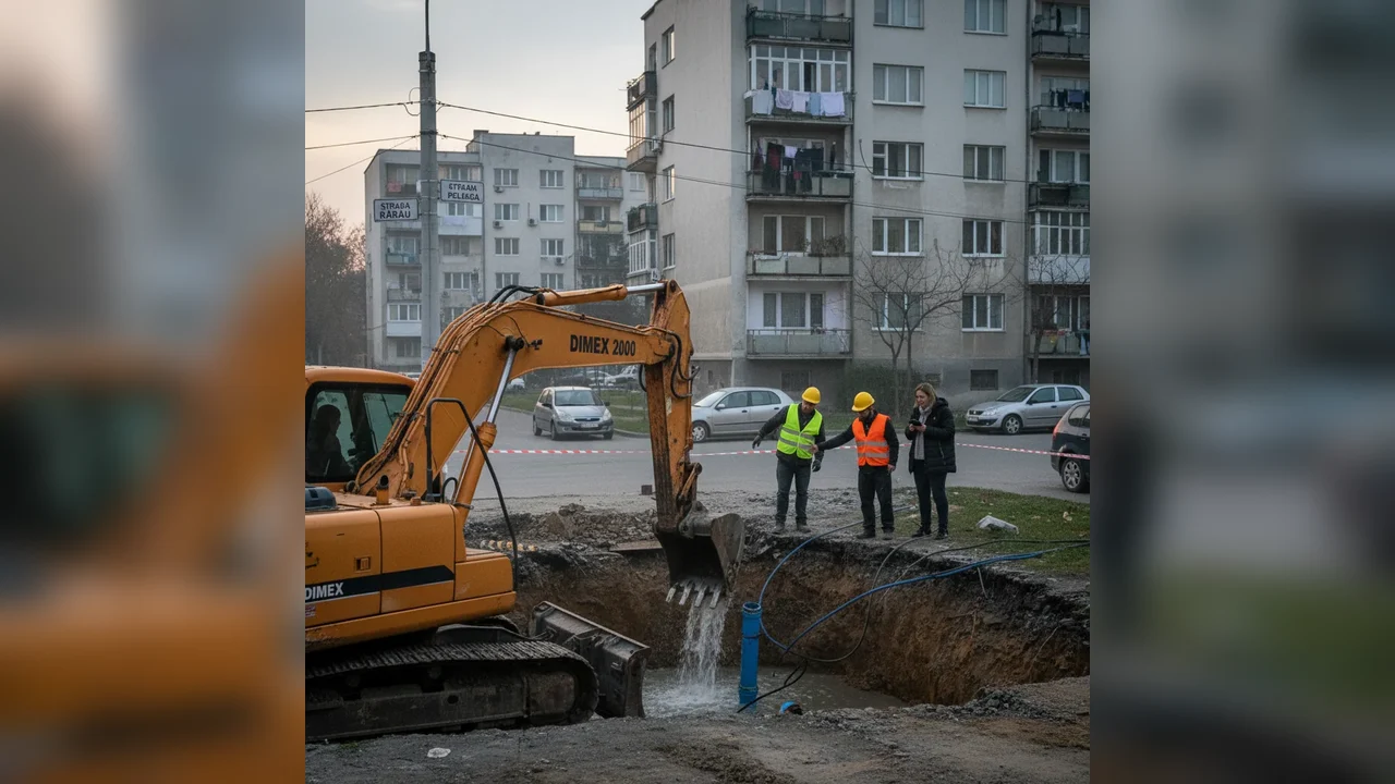 Oprire apă în Reșița pe mai multe străzi pe 20 aprilie