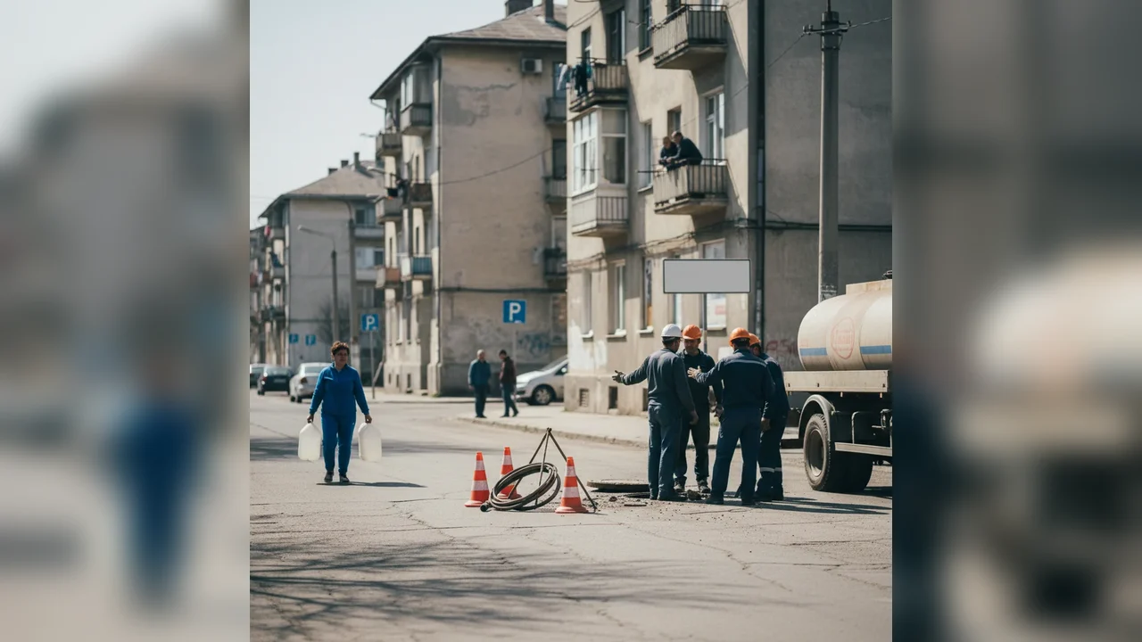Oprire apă în Reșița pe str. P-ța Republicii, 22 mai 2026