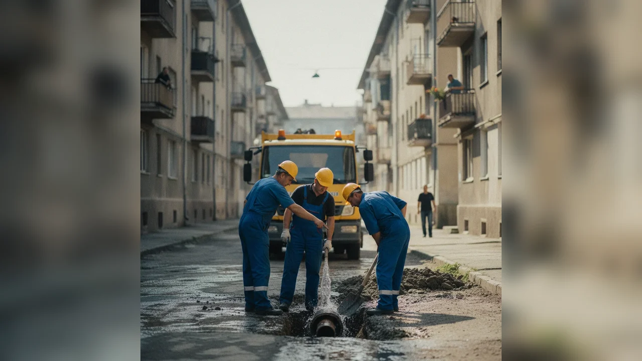 Oprire apă Reșița: Avarie pe strada Colonia Oltului