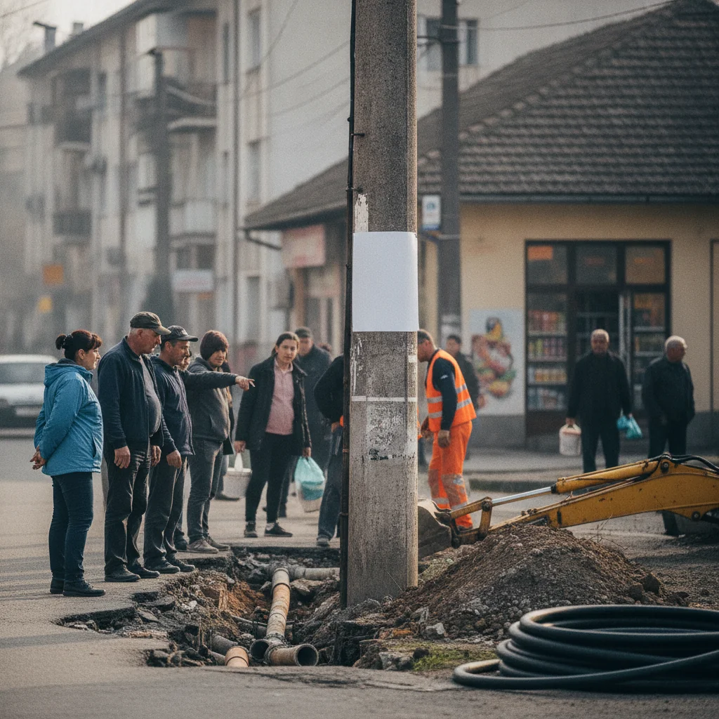 Oprire de apă în cartierul Țerova din Reșița, marți, 22 septembrie 2026