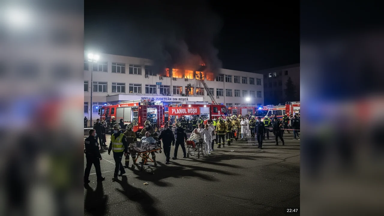 Planul Roșu declanșat, pacienți evacuați fără victime