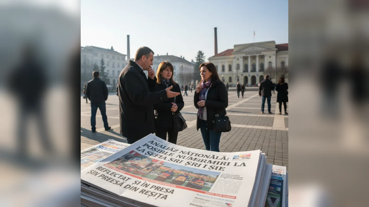 Posibile numiri la șefia SRI și SIE, subiect național reflectat în presa din Reșița