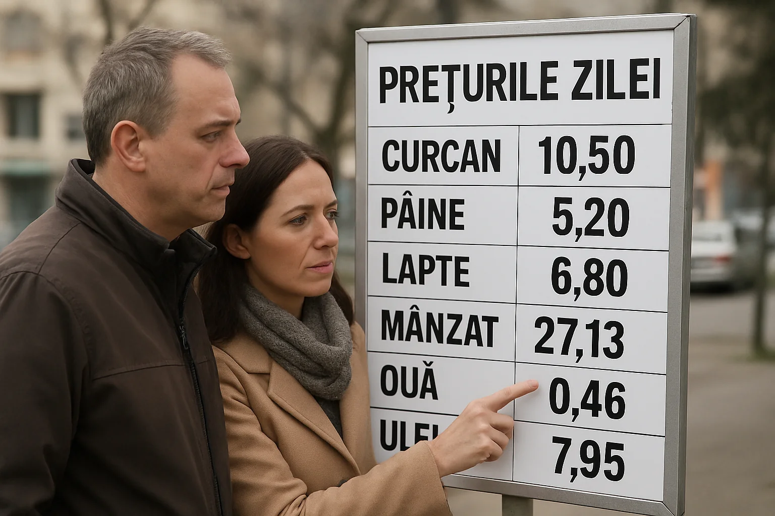 Prețurile zilei în România – 2026-03-09