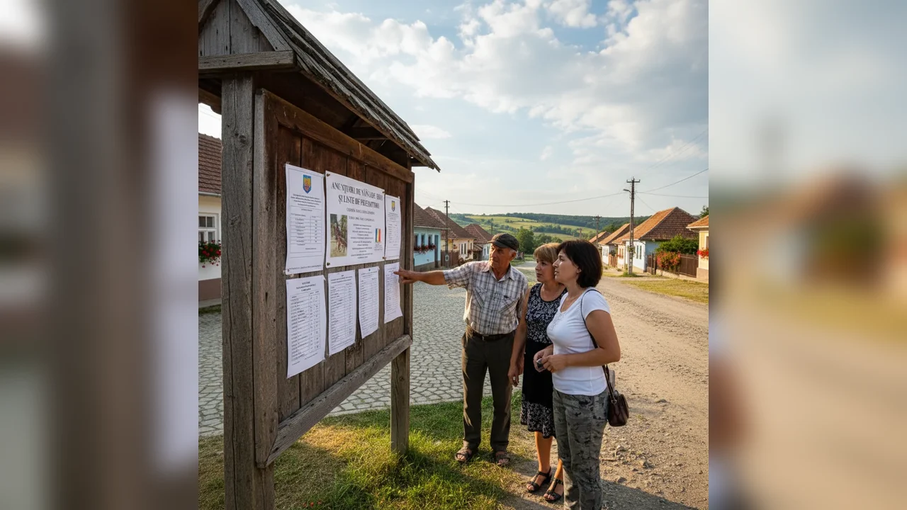Primăria Răcășdia publică anunțuri de vânzare terenuri și liste de preemptori. Detalii utile pentru locuitorii din Reșița și Caraș-Severin