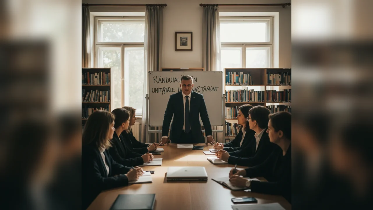 Primarul Popa dorește ordine și disciplină în școlile locale