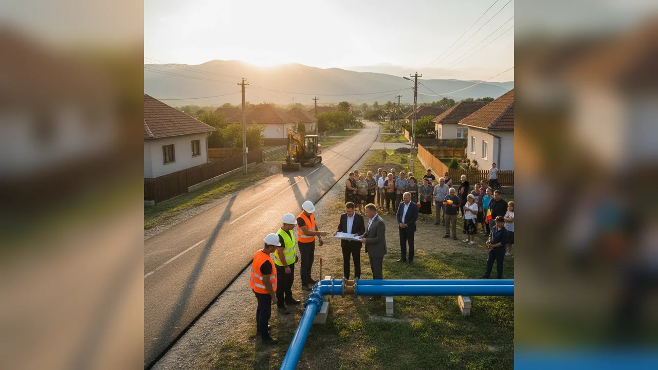 Resita: finanțare aprobată pentru extinderea rețelei de gaze naturale în Jupa, cartier al municipiului Caransebeș