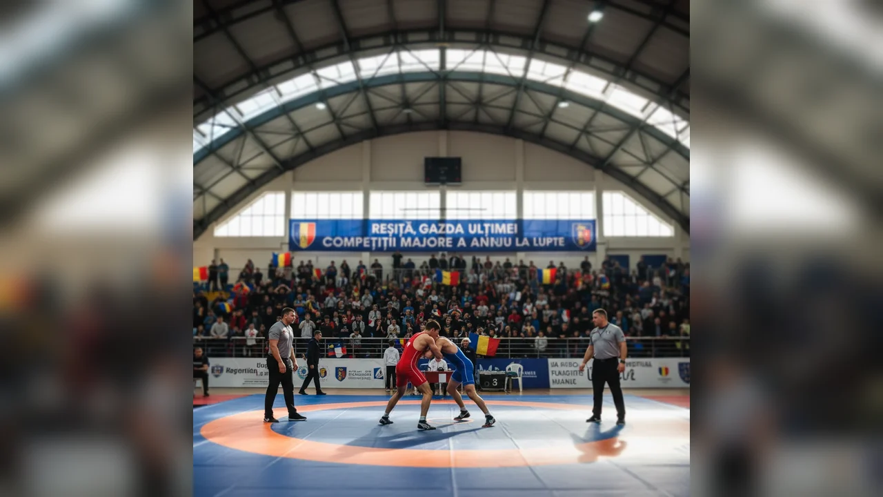 Reșița găzduiește ultima competiție majoră de lupte din acest an