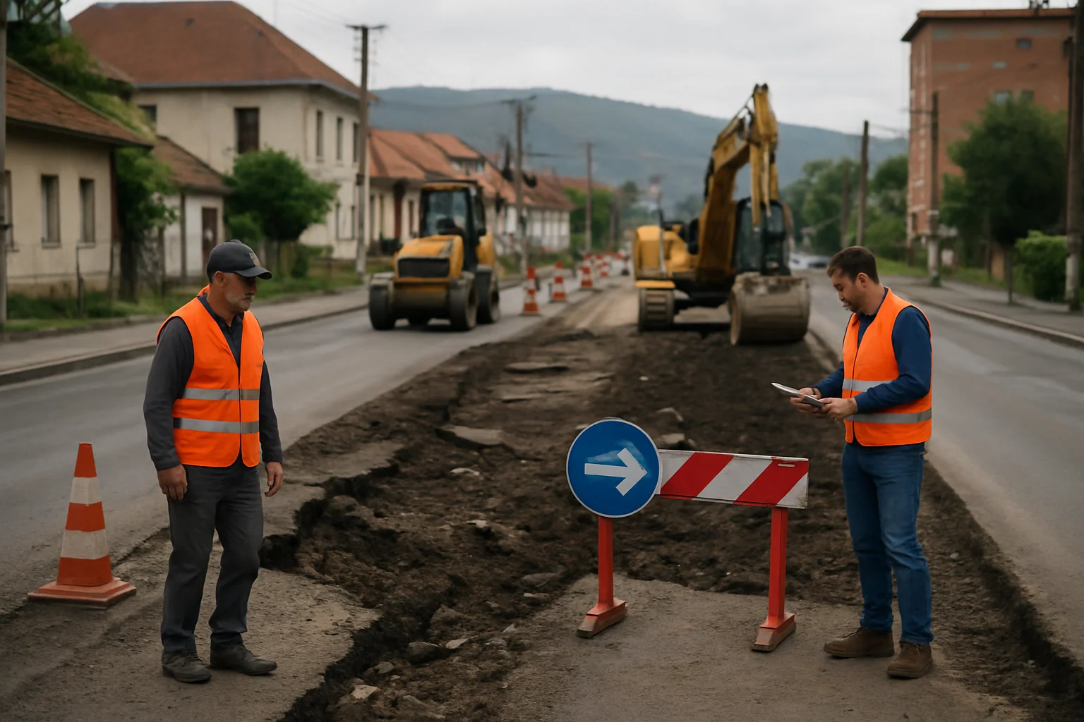Situația actuală a infrastructurii rutiere din Reșița – stadiul lucrărilor și planuri pentru 2026