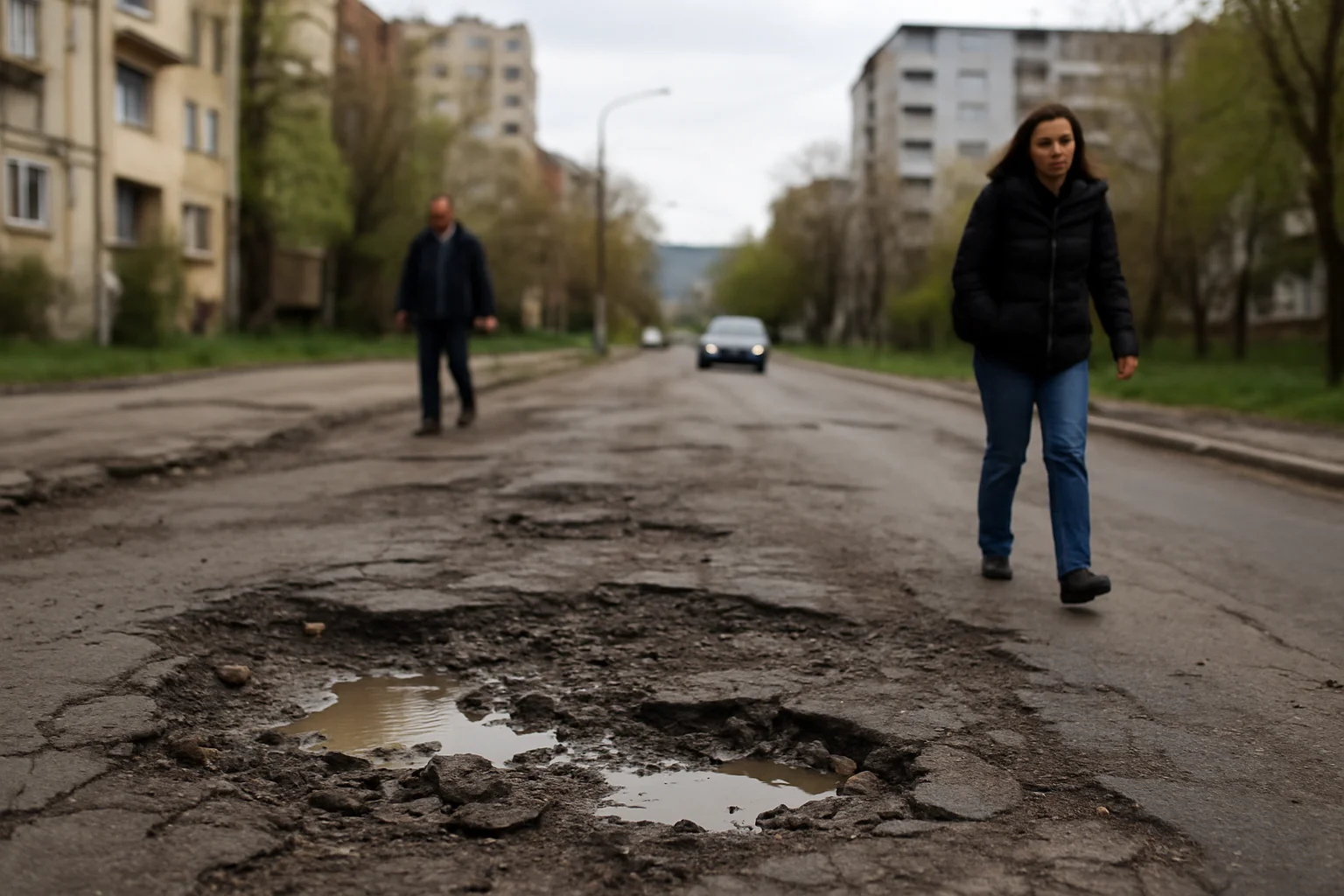 Situația infrastructurii rutiere din Reșița în primăvara anului 2026