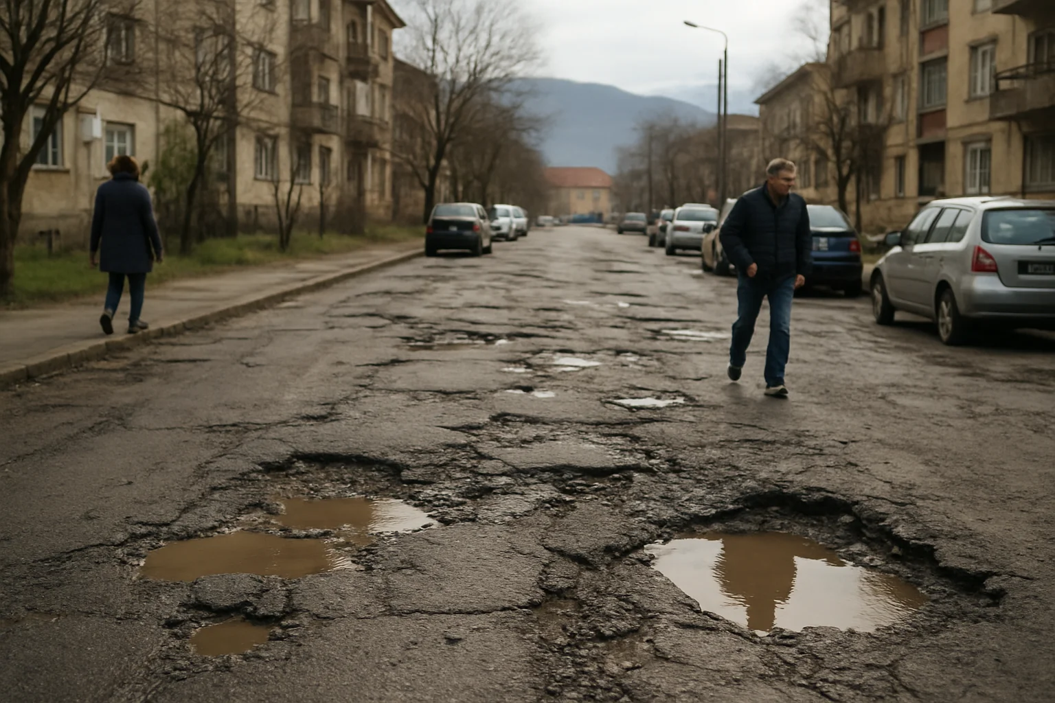 Starea infrastructurii rutiere din Reșița în primăvara anului 2026