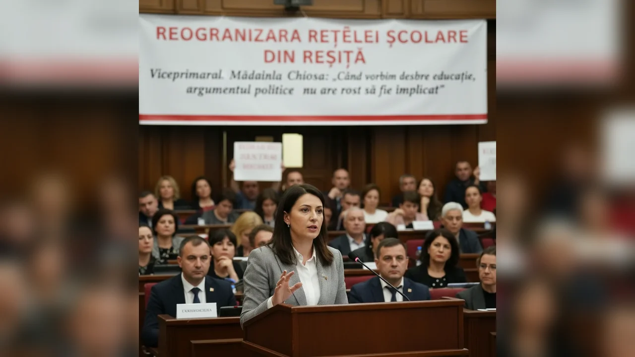 Viceprimarul Mădălina Chiosa subliniază importanța educației dincolo de politică