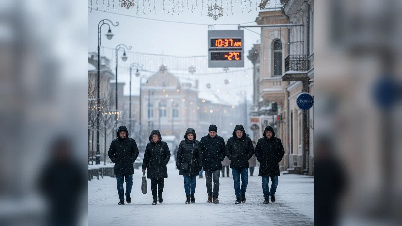 Vremea azi în Reșița – 25 decembrie 2025